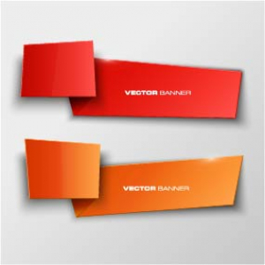 وکتور تکست باکس نارنجی و قرمز با زمینه خاکستری